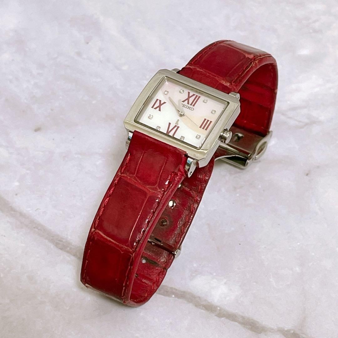 New Battery Installed SEIKO LUKIA Wristwatch 8P Diamonds