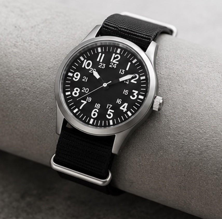 Military Style Quartz Watch Men’s