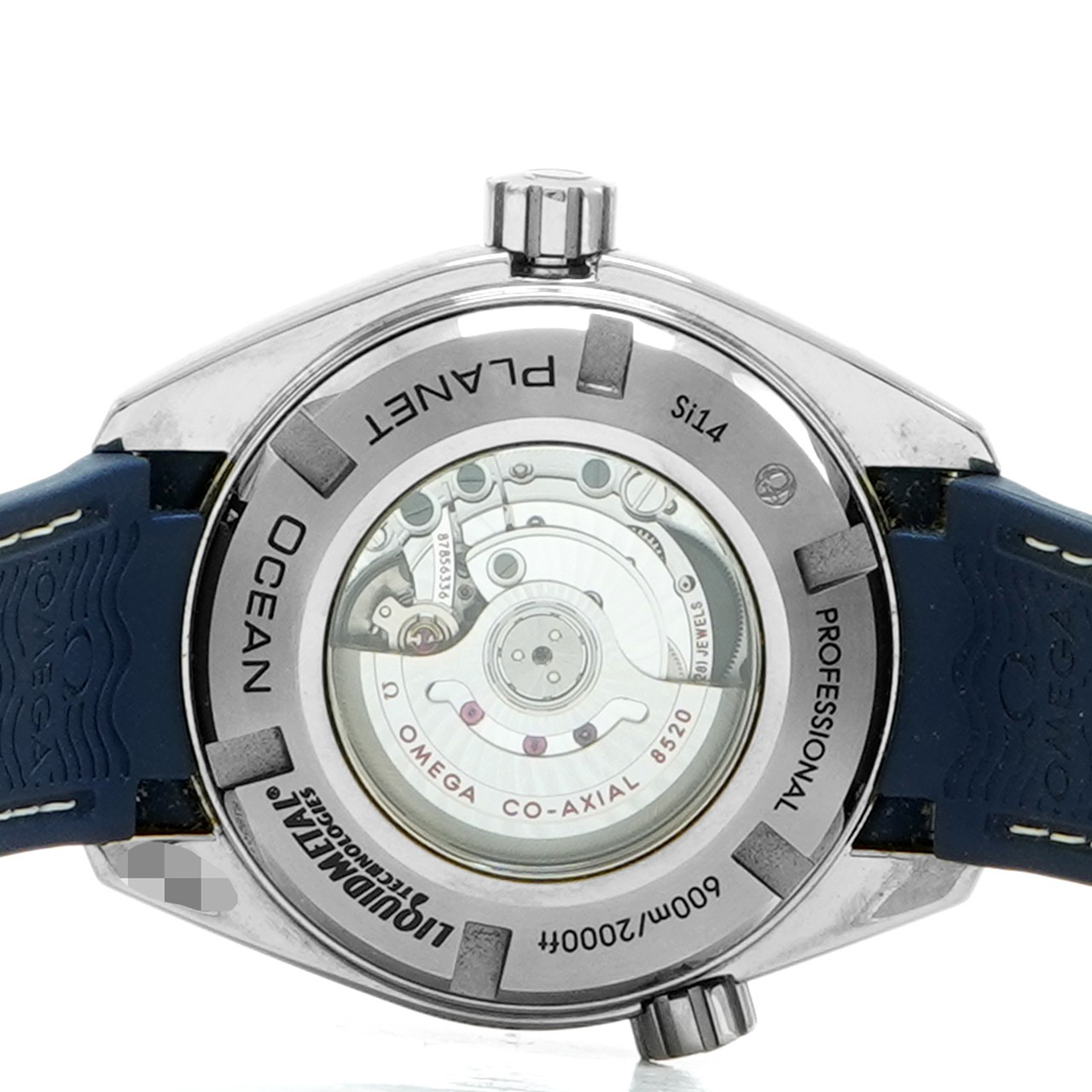 Omega Watch Planet Ocean 600M Seamaster – Inventory 8091 Titanium 38mm Rubber