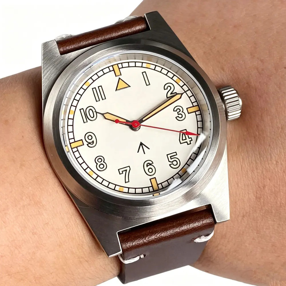 Tandorio New 38mm Automatic Mechanical Men’s Watch For Japan NH35 Miyota 8215