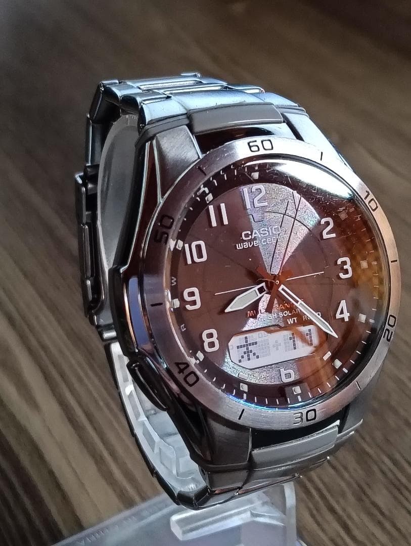 CASIO Wave Ceptor Solar Radio-Controlled Watch WVA-M640③