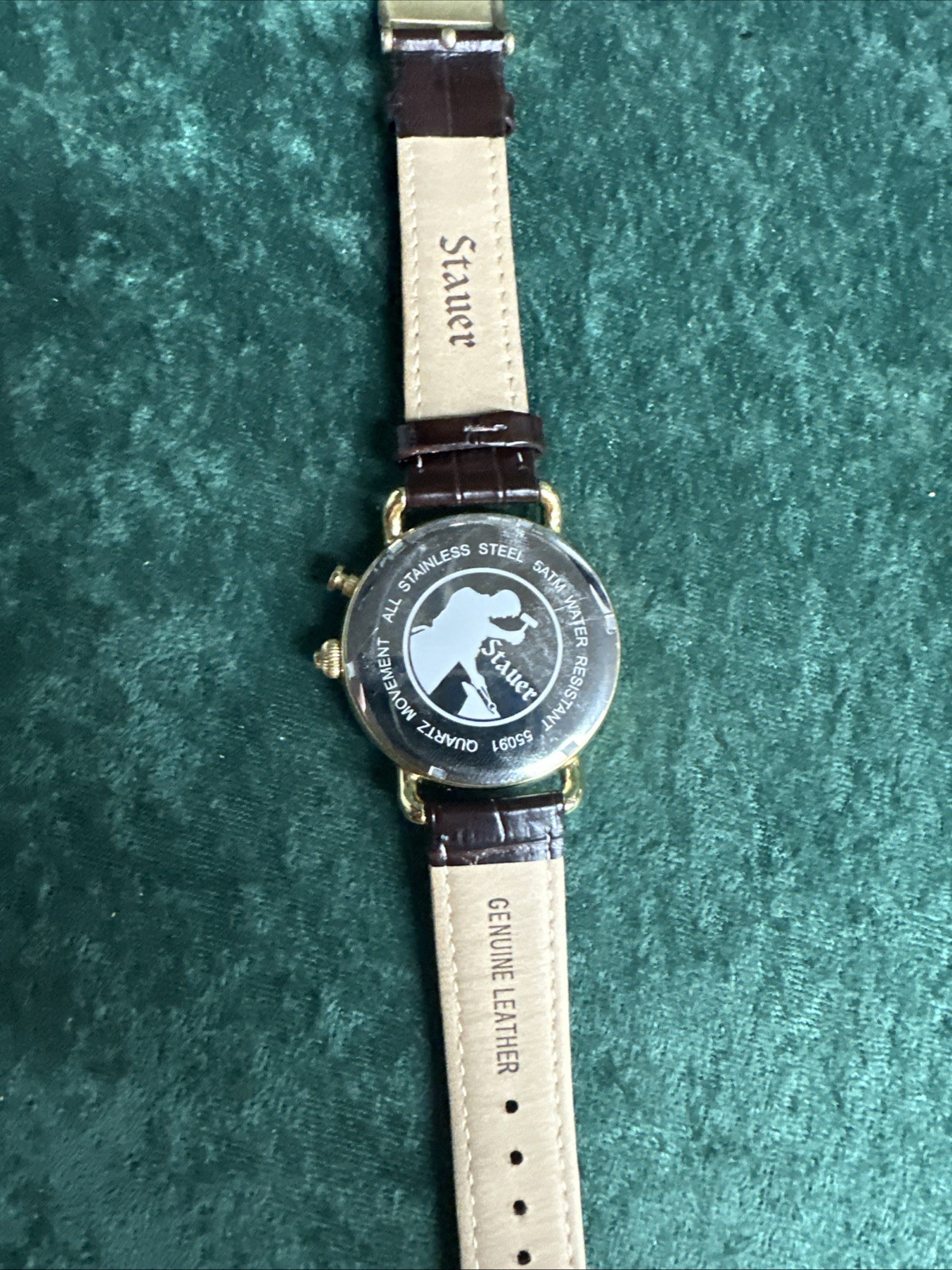 *NOT RUNNING* STAUER RETROGRADE 55091 WRIST WATCH