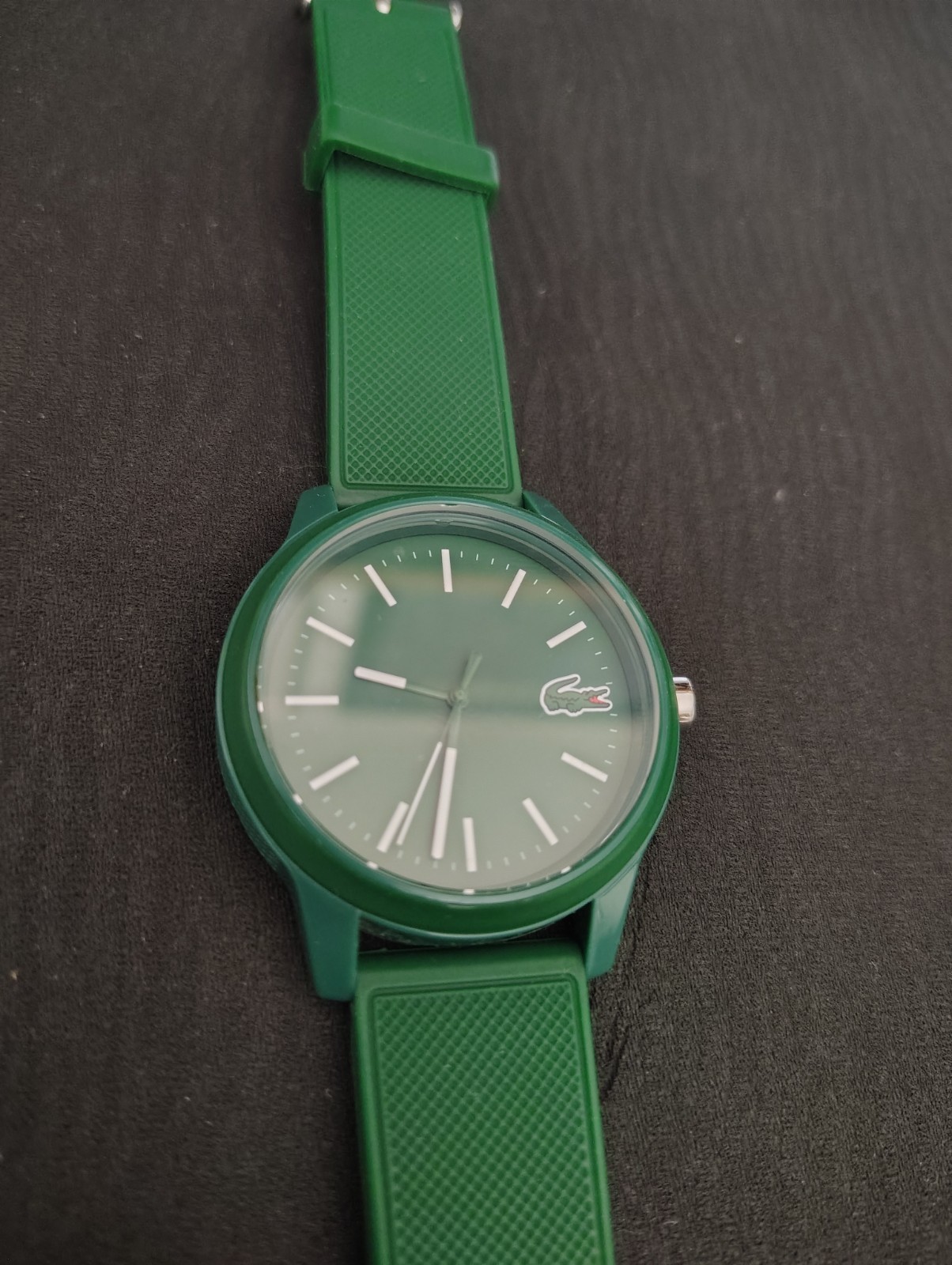 Lacoste Men’s Watch Analog Display Chronograph Quartz Movement, Green