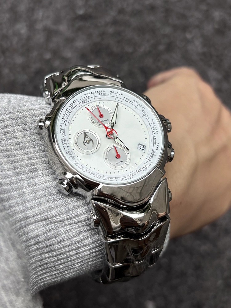 Judge Y2K Watch Men’s Watch Quartz Chronograph Futuristic Design