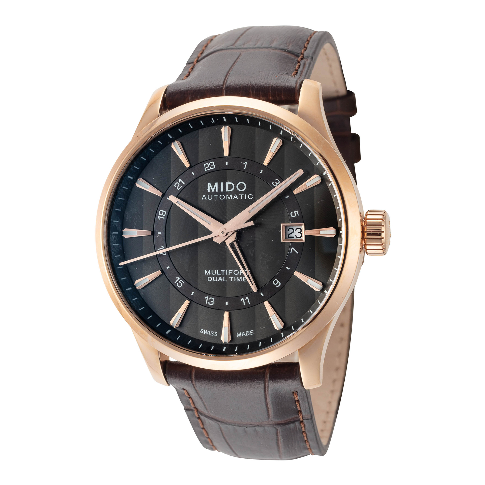 Mido Men’s Multifort 42mm Automatic Watch M0384293606100