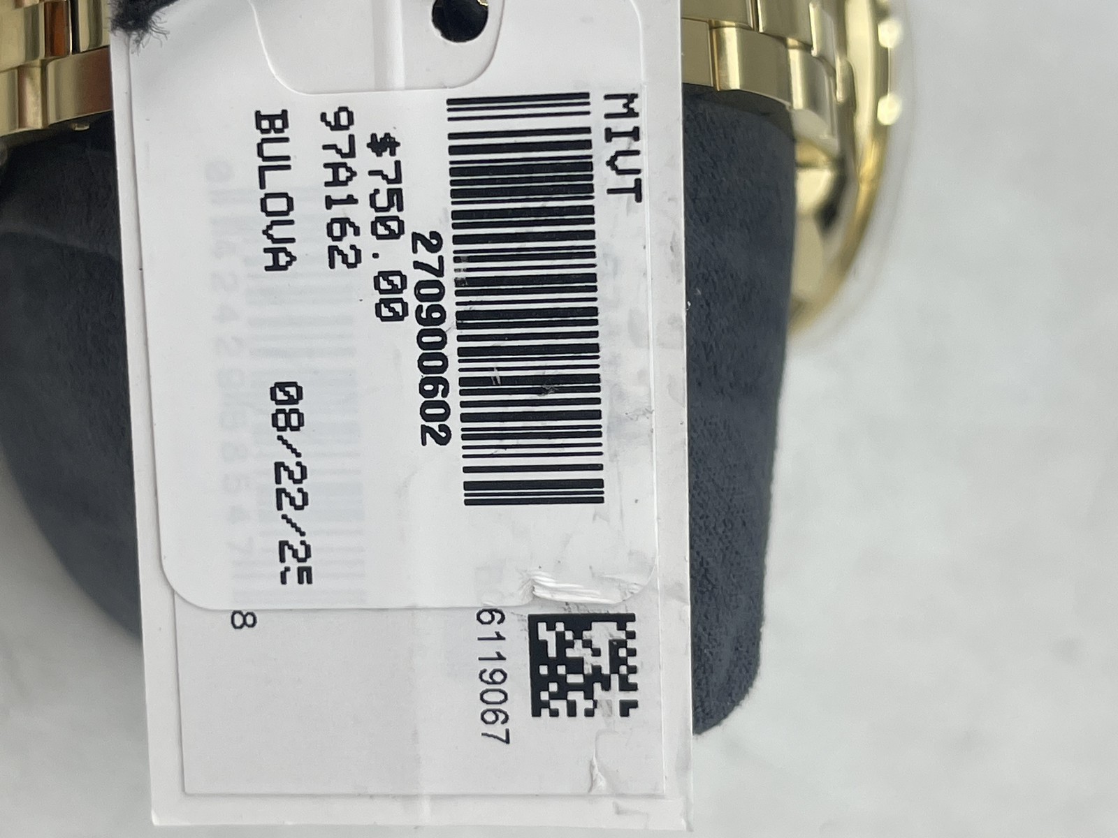 Bulova Men’s 43mm Sutton Automatic Watch Goldtone Stainless Steel Self-Winding