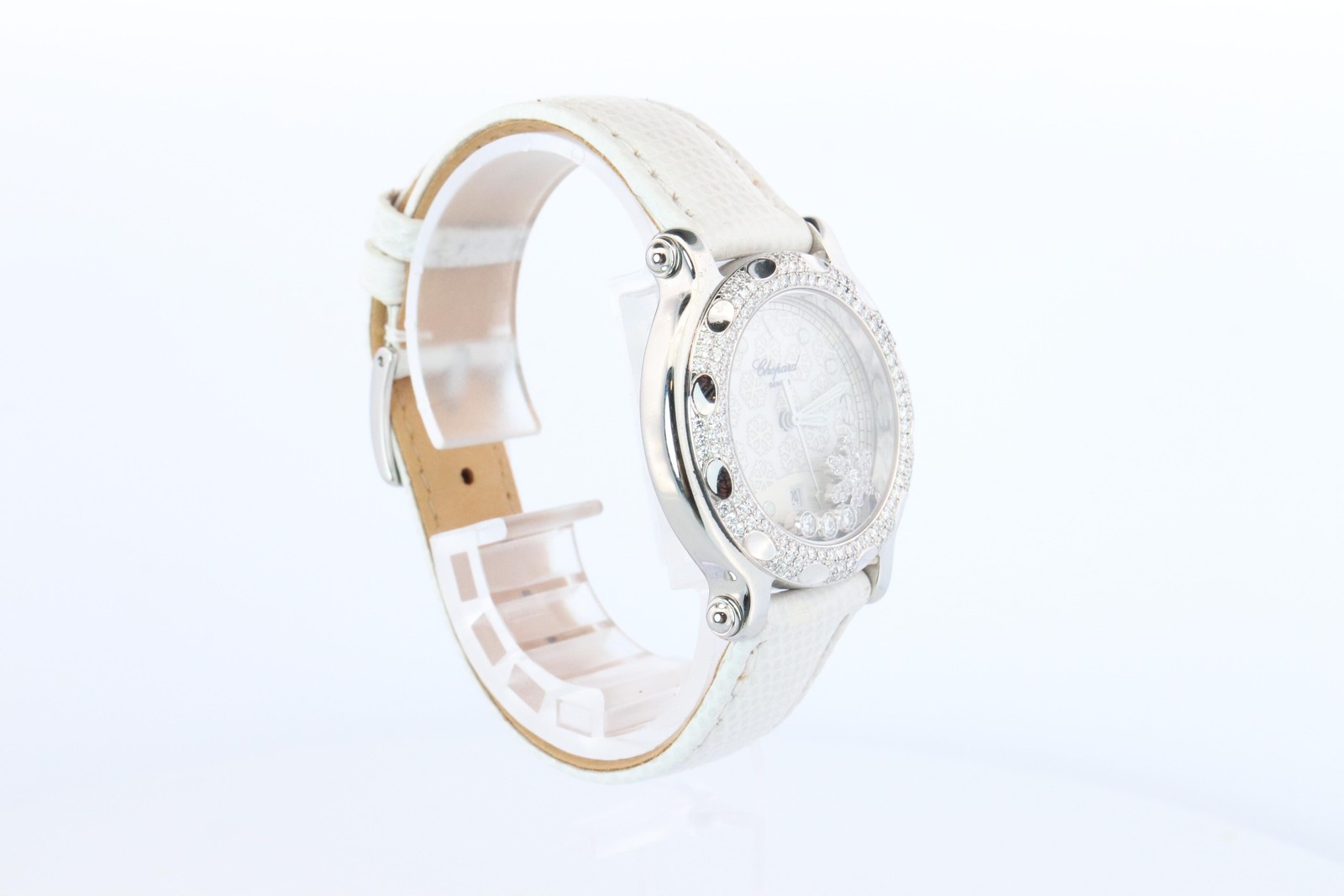 Chopard Happy Sport Snowflake Diamond Watch. Chopard LUC 27/8943 Ladies