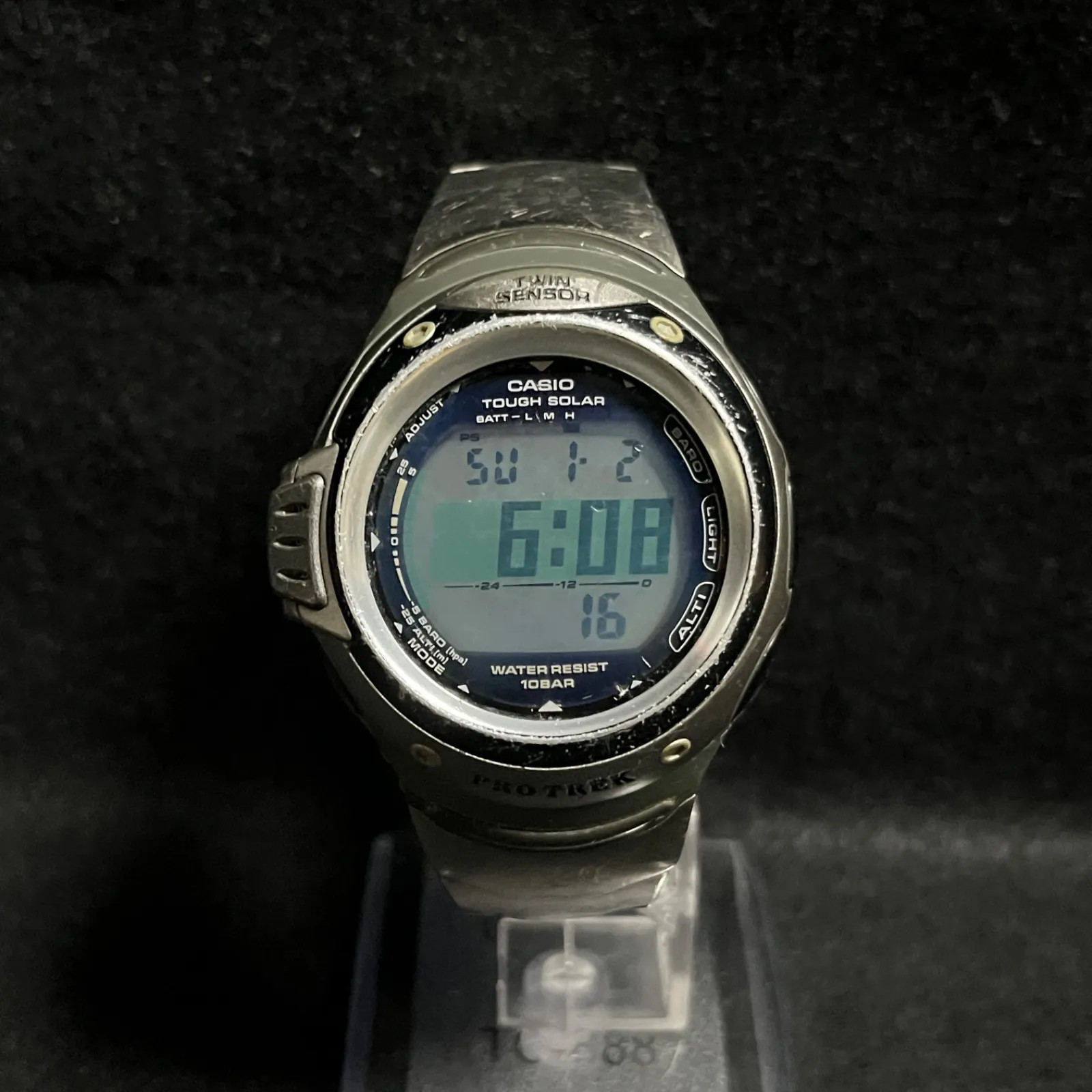 [Working Condition] CASIO Pro Trek PRG-100TJ Digital Men’s Watch TOUGH SOLAR