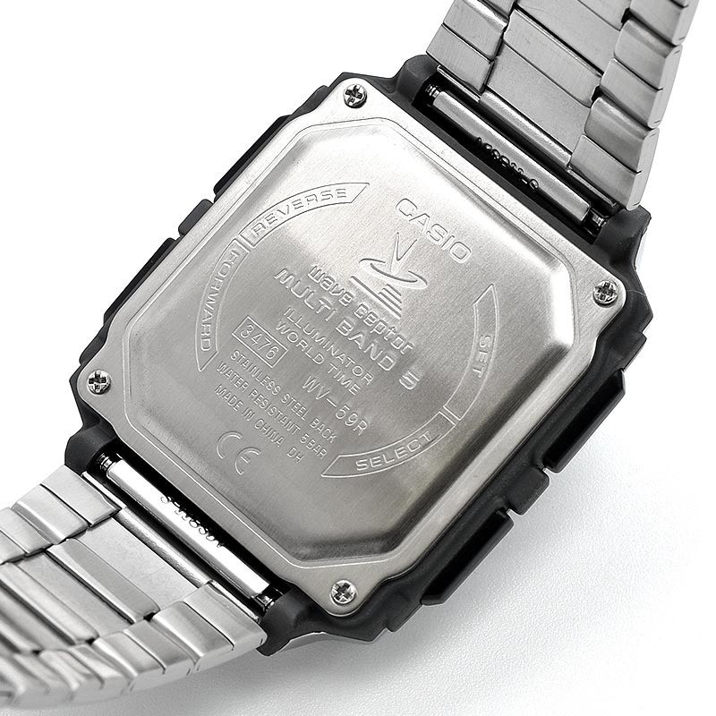 CASIO WAVE CEPTOR WV-59RD-1AJF Men’s Watch Super Illuminator in Box New