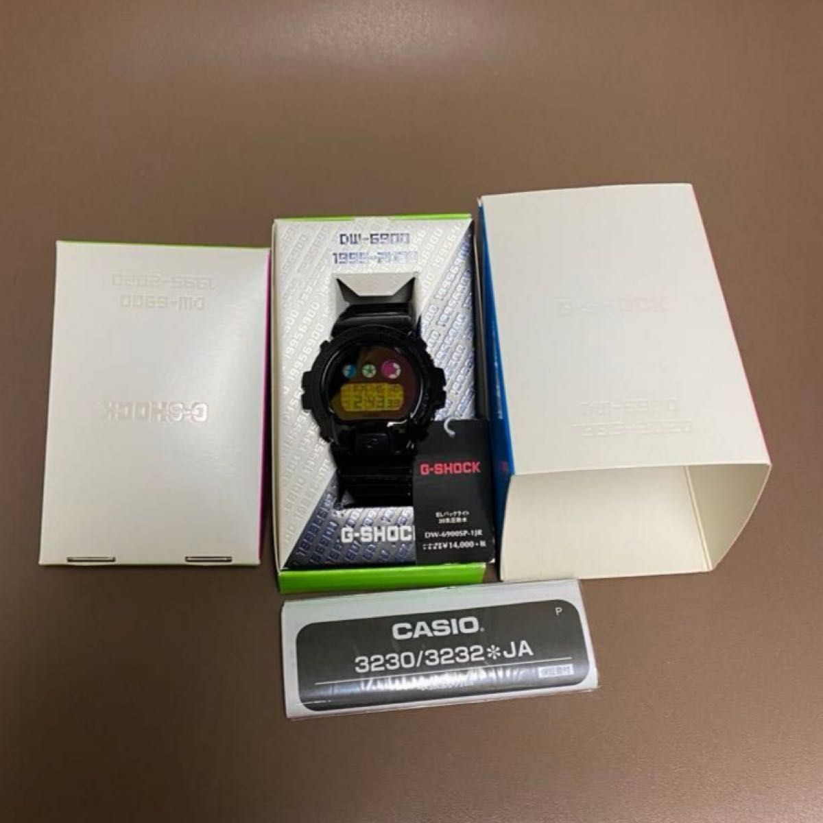 New 25th anniversary model Casio G SHOCK DW 6900SP 1JR