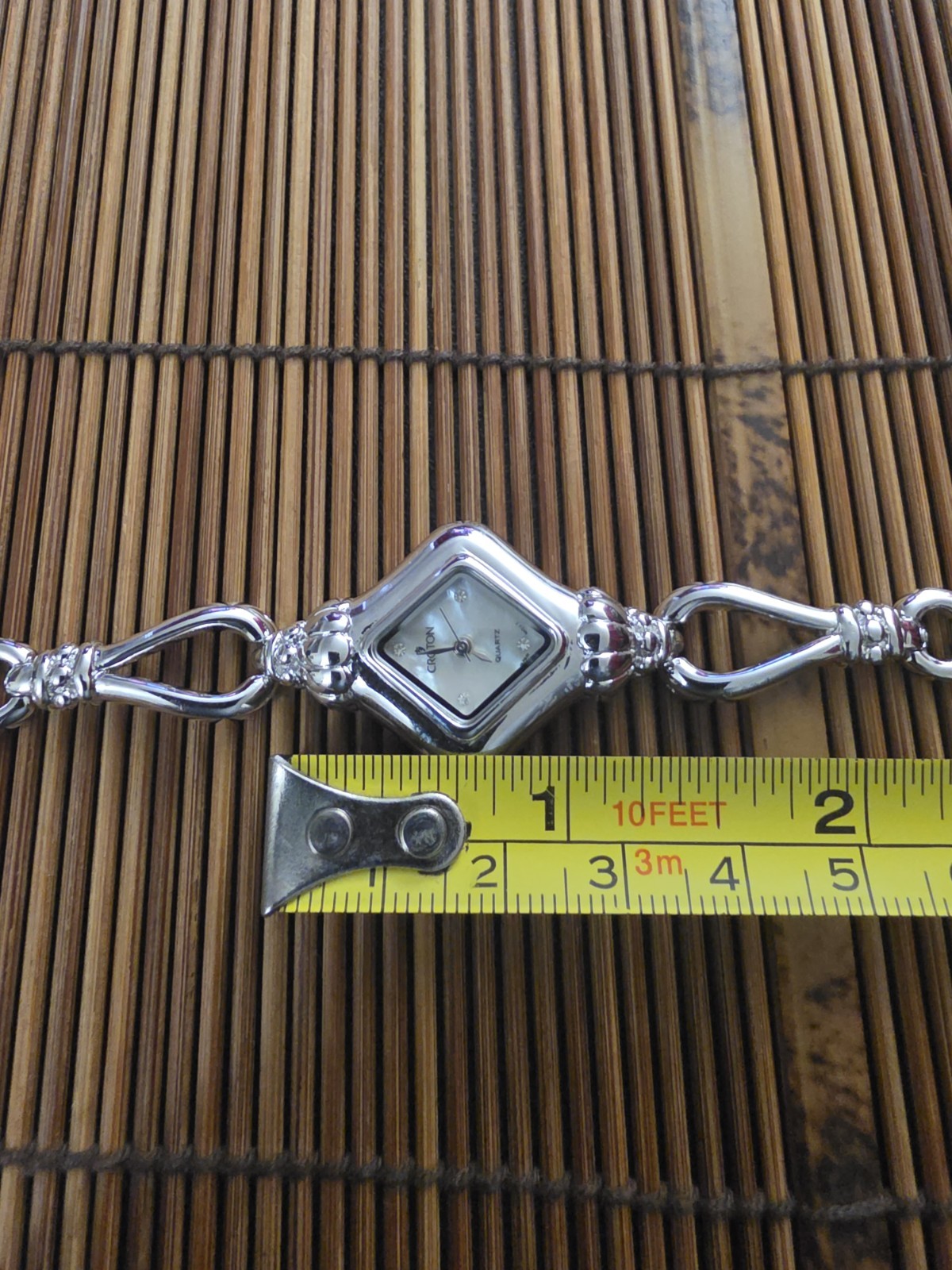Sterling Silver Croton Quartz Watch (Vintage)