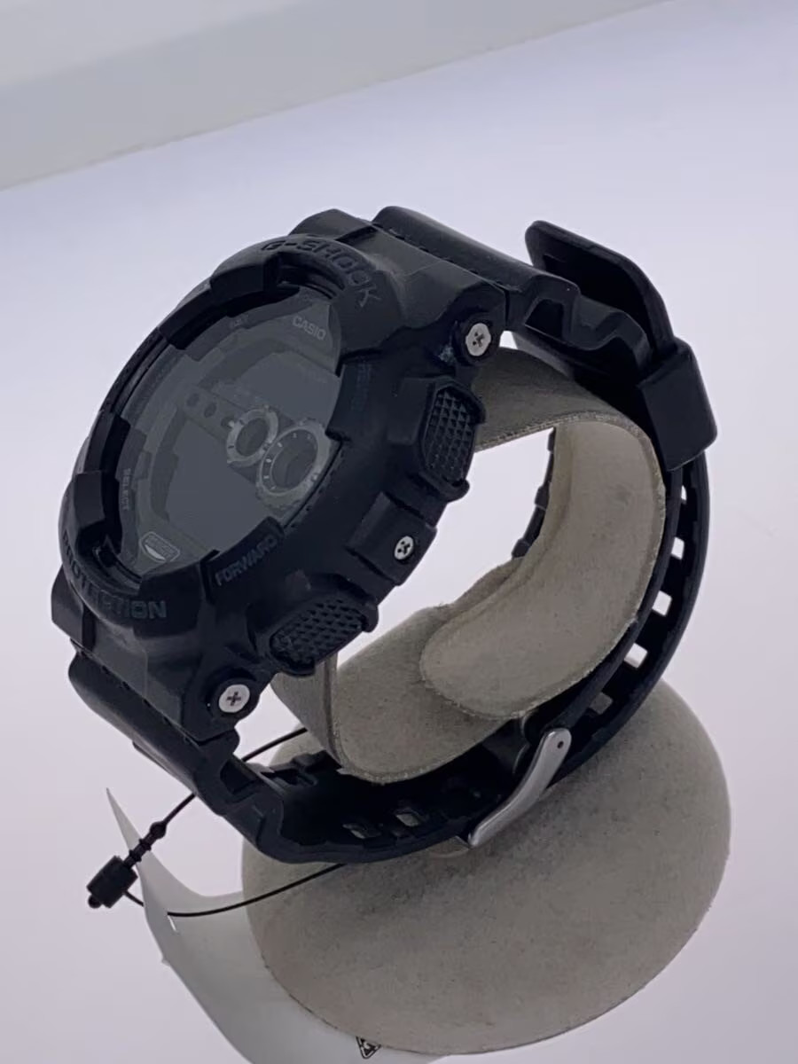 CASIO GD 100 G SHOCK Quartz Wristwatch Digital BLK