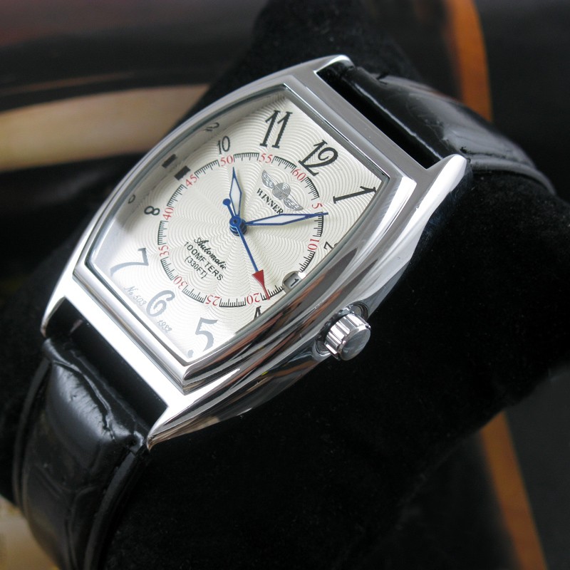 Mens Mechanical Watches Automatic AUTO Date Luxury Self-winding Sports Watch