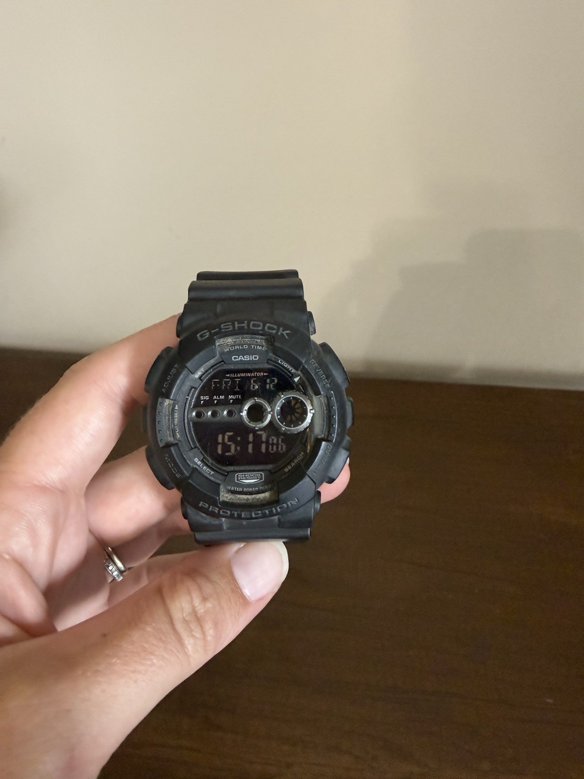 Casio 3263 G-shock Men’s Watch. GD-100, Black/gray.