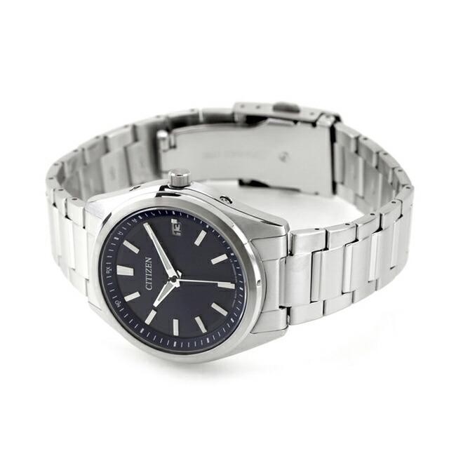 Citizen Collection AS1080-65L Blue Dial Eco-Drive Stainless Solar Watch Men NEW