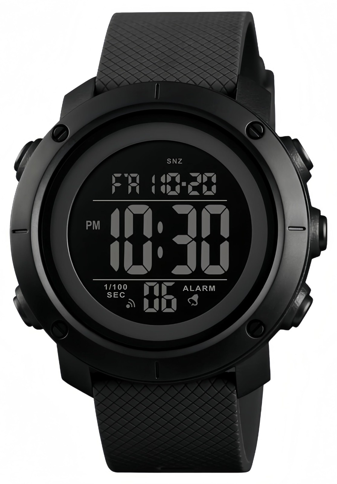 Waterproof Digital Sports Watch for Men, Military Style, Backlight, Small Size,