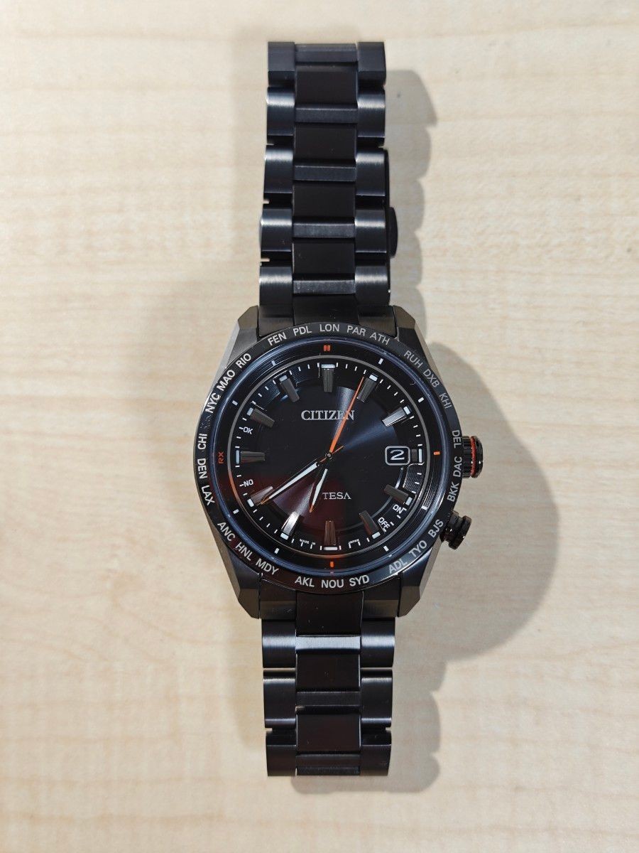 [B1P] Citizen Attesa CB0286 61E Radio Solar Titanium Mens Wristwatch [x3p]