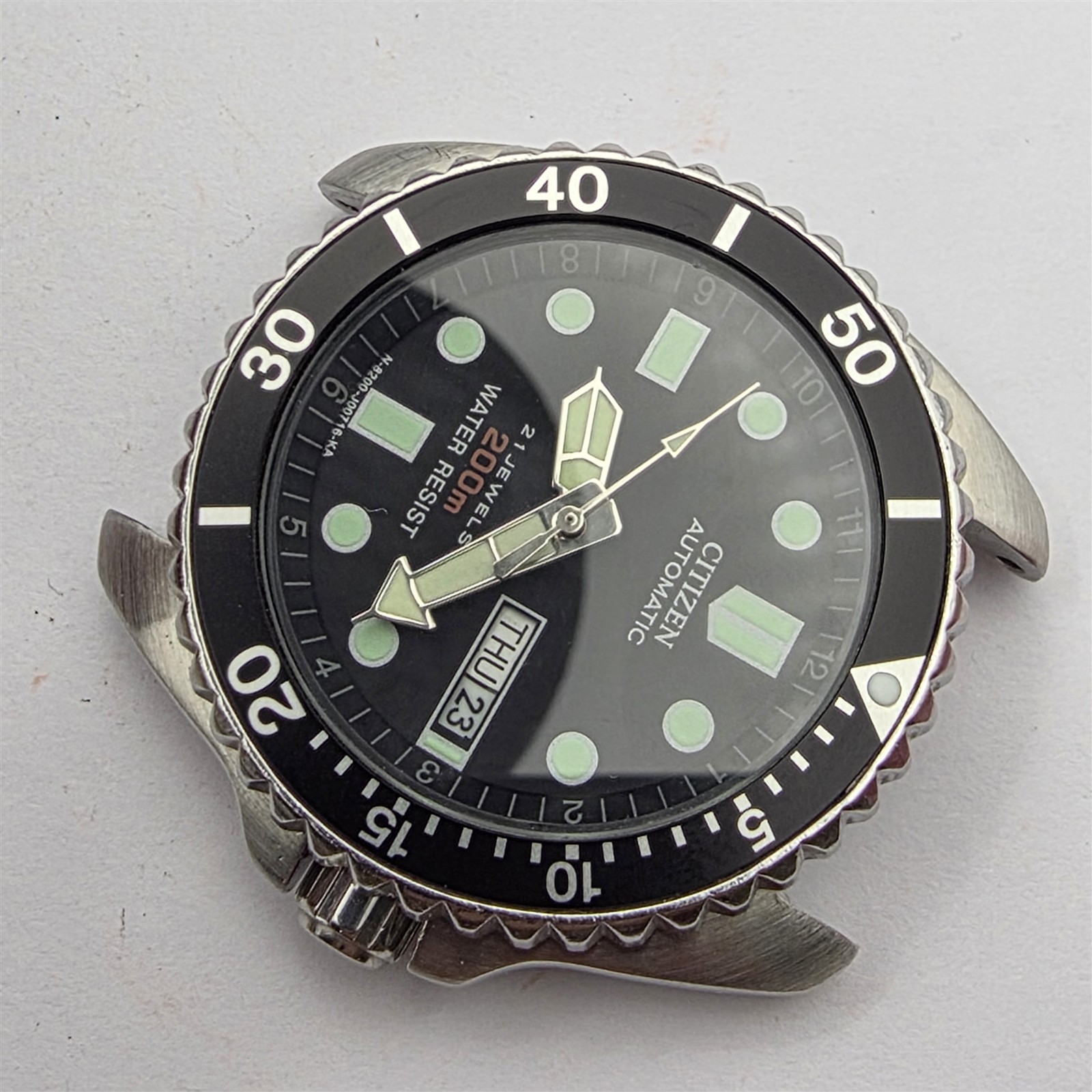 PROJECT TO FIX CITIZEN GN-4-S MENS AUTO SS POLISHED DAY DATE 640481 NY2300 WATCH
