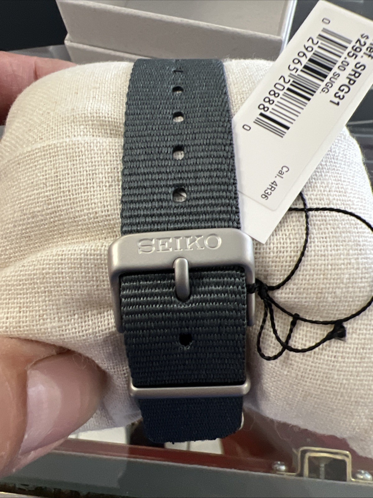 Authentic SEIKO 5 Sports Blue-gray dial JAPAN SRPG31?Good Stuff (TGS?️)
