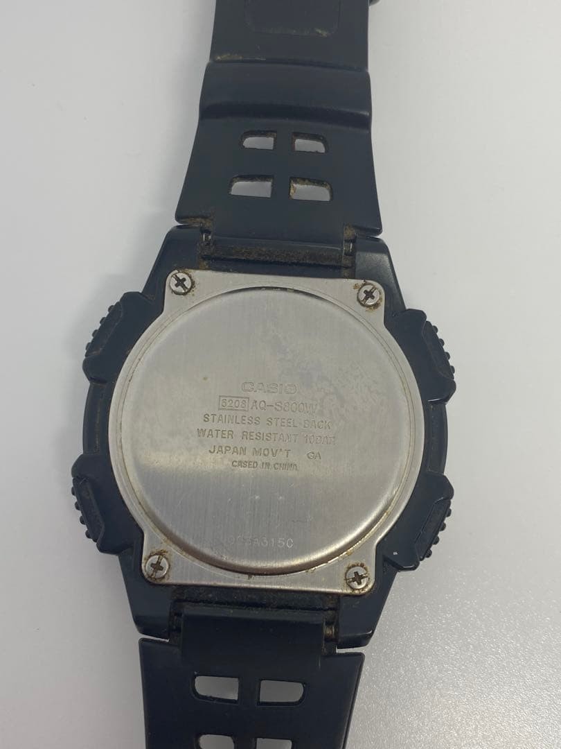 CASIO ToughSolar AQ-S800W Digital Analog Watch (Main Unit)