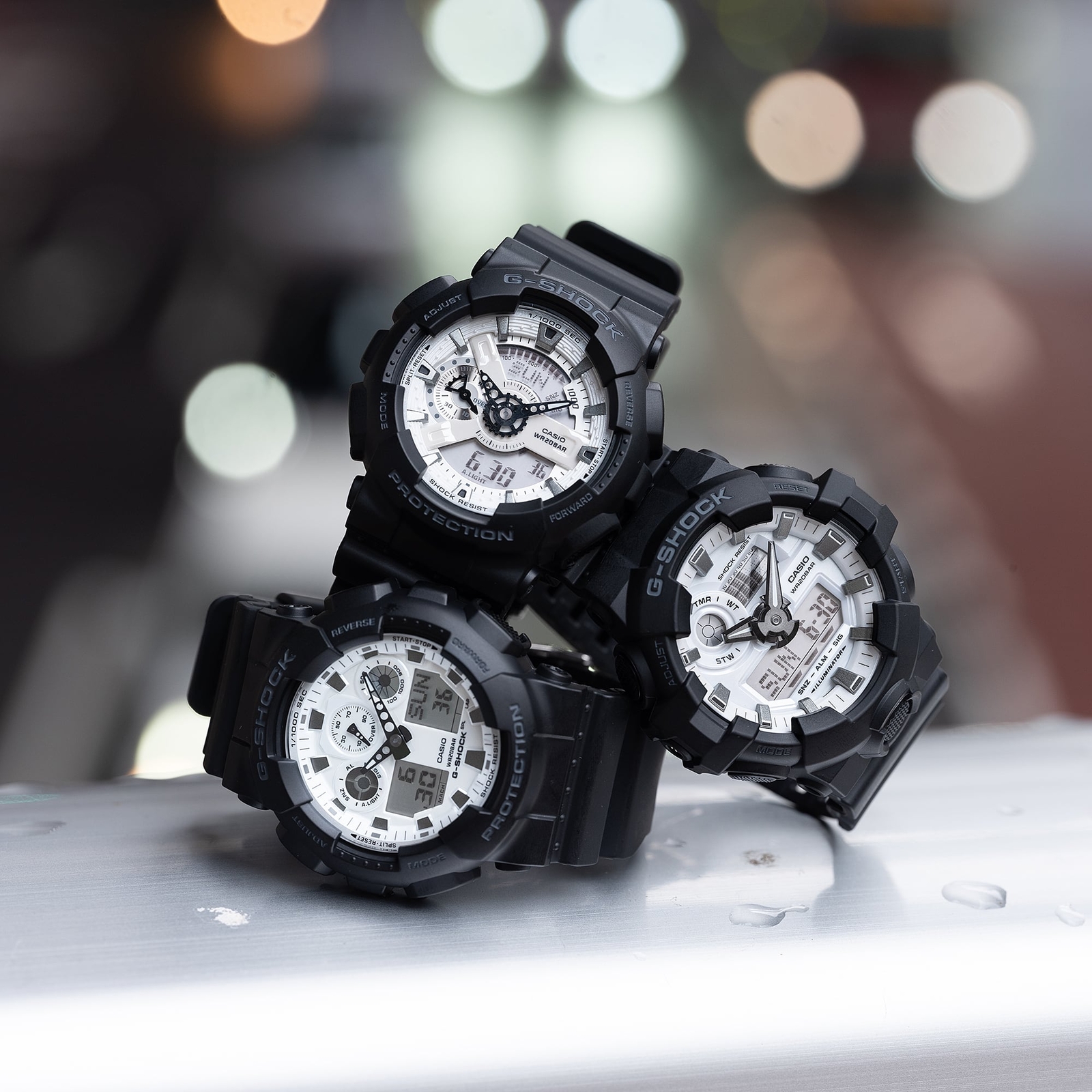 Casio G-Shock GA-110WD-1AJF Quartz White Dial 51.2 mm Watch