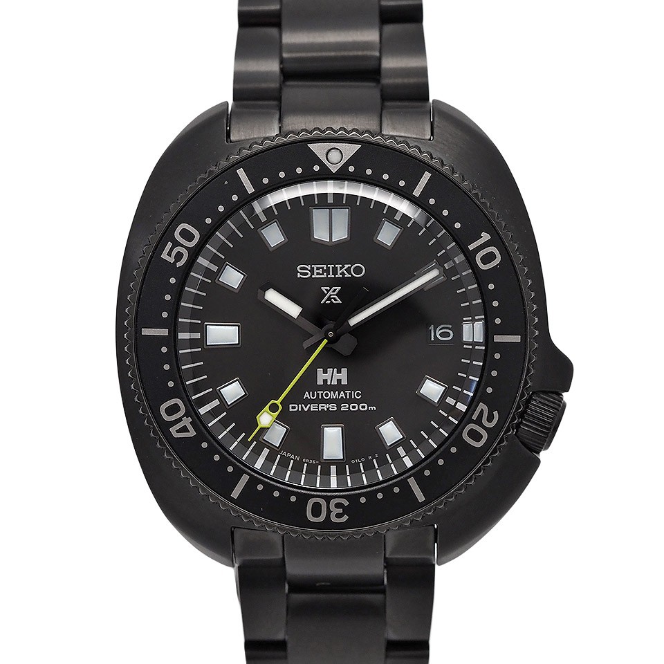 Seiko Prospex SBDC181 Helly Hansen Limited Edition Diver Black SS Automatic