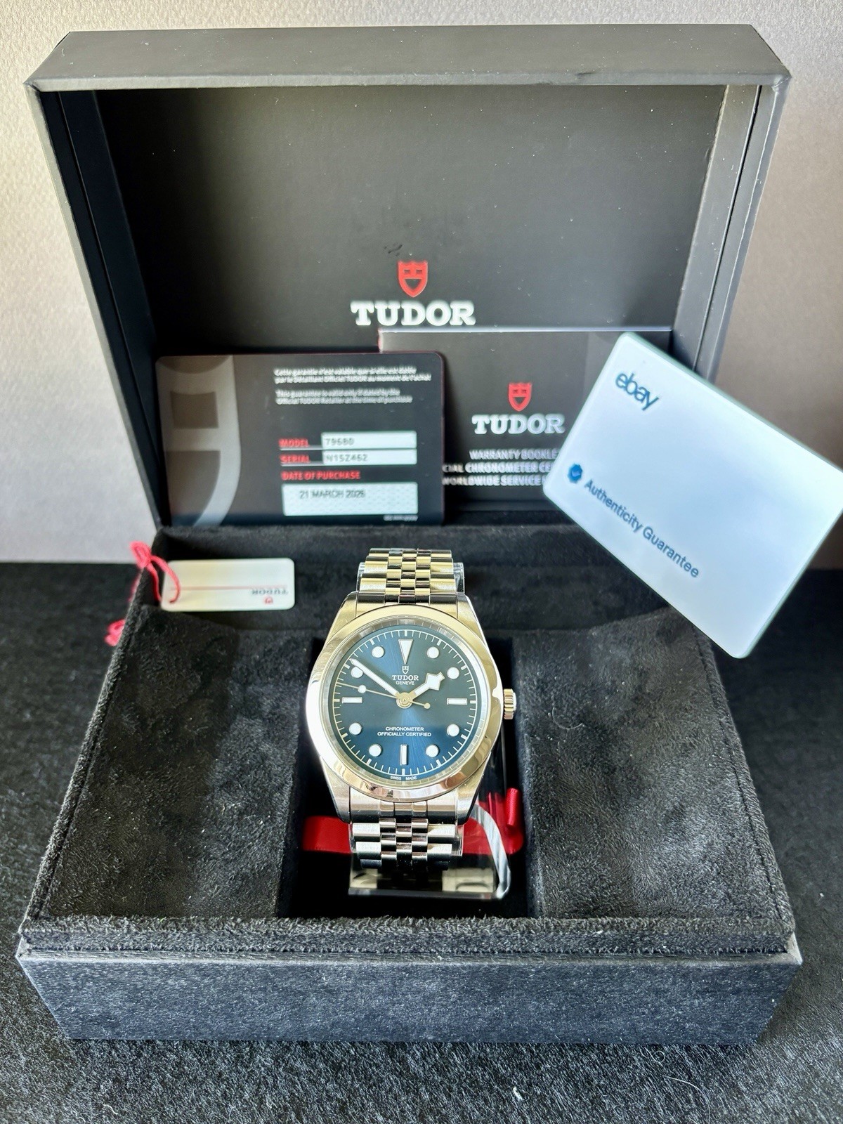 TUDOR Black Bay One – 41mm – Blue dial – Excellent Pre-Owned Condition