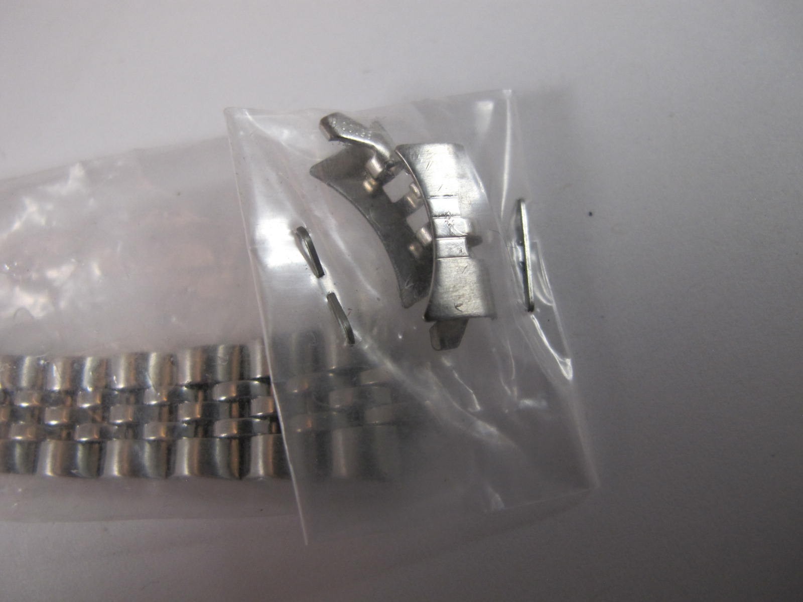 Seiko 4206-0519 band b5733s old stock steel watch band ladies 13mm curved ends