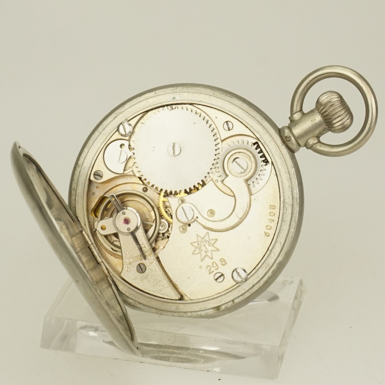 Military JUNGHANS Pocket stop watch Men’s no repeater fusee duplex u-boat attack