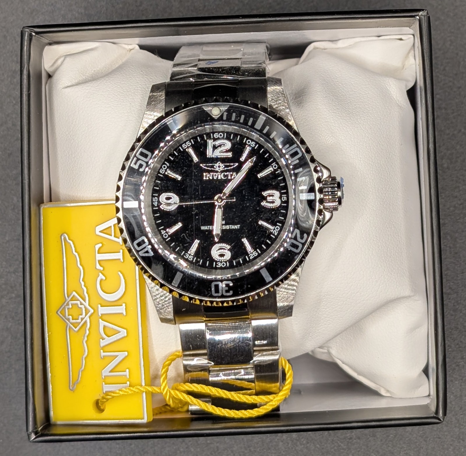 Invicta Specialty Rowan Men’s Watch – 40mm, Black Dial, Steel 49335