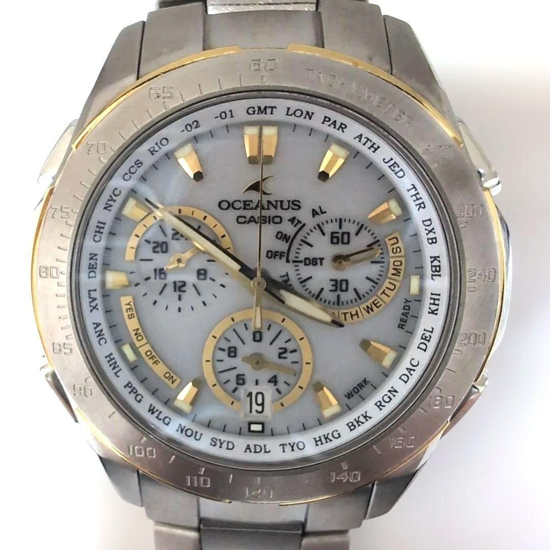 Casio Oceanus OCW-M800TGJ-7AJF Solar Atomic Multiband 5 Titanium Watch Japan