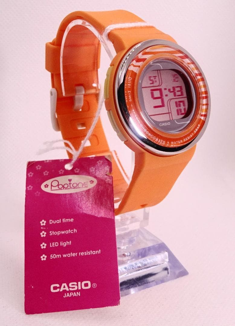 [New with tags, fully functional] CASIO POPTONE LDF-30 Orange S157