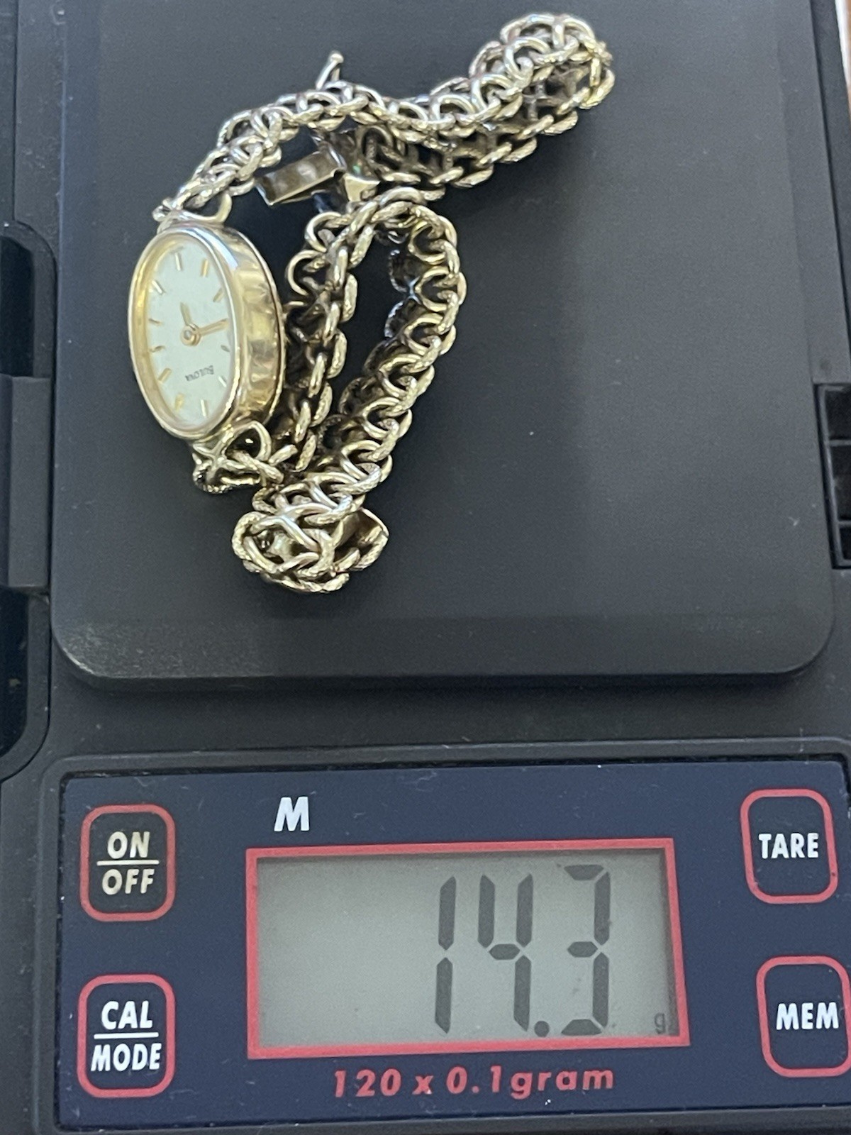 Stunning Vintage Bulova 14K Solid Gold Ladies Watch 14.3 Grams☚☚☚☚👀