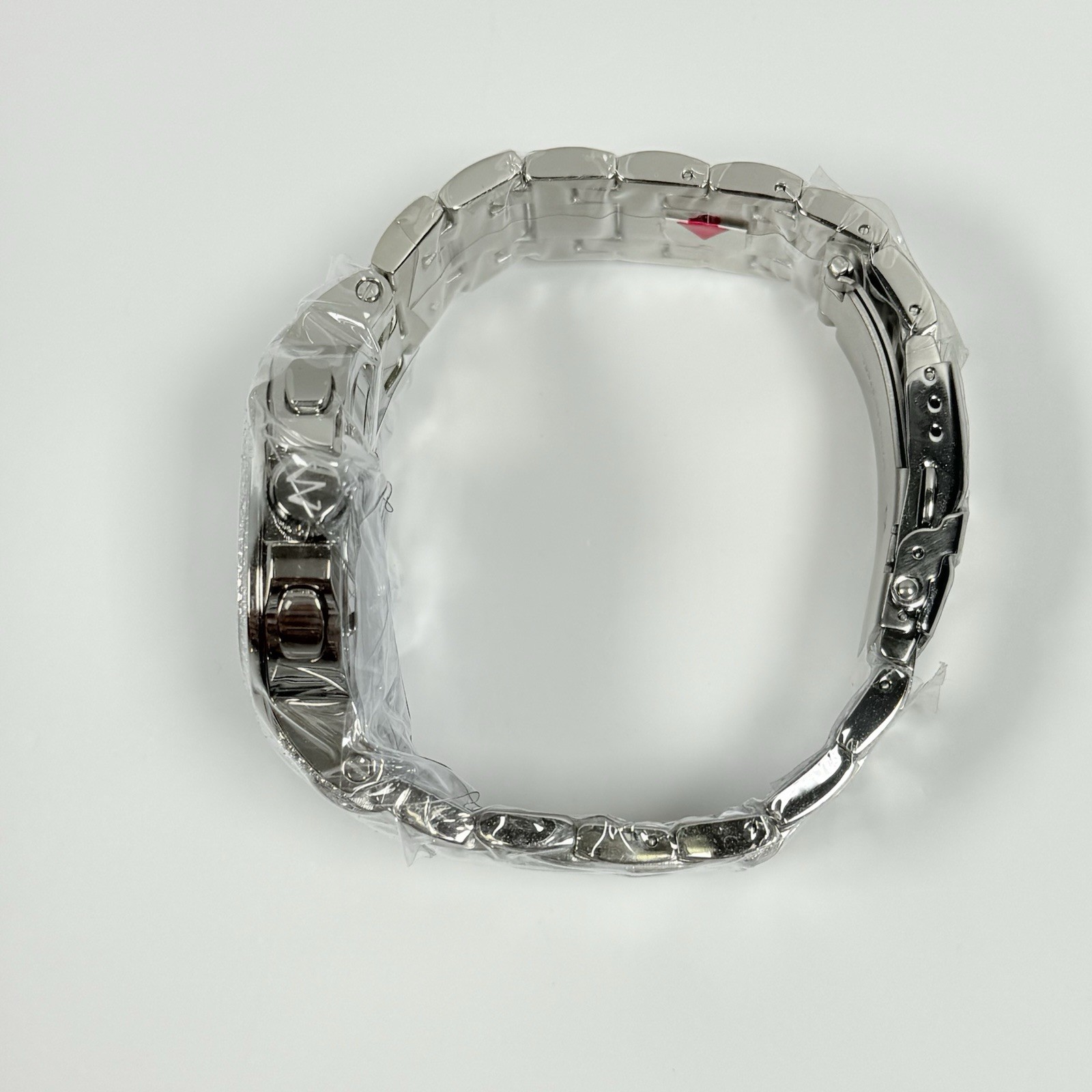 JBW Heist J6380D Diamond Bezel Multifunction Silver Dial Men’s Watch