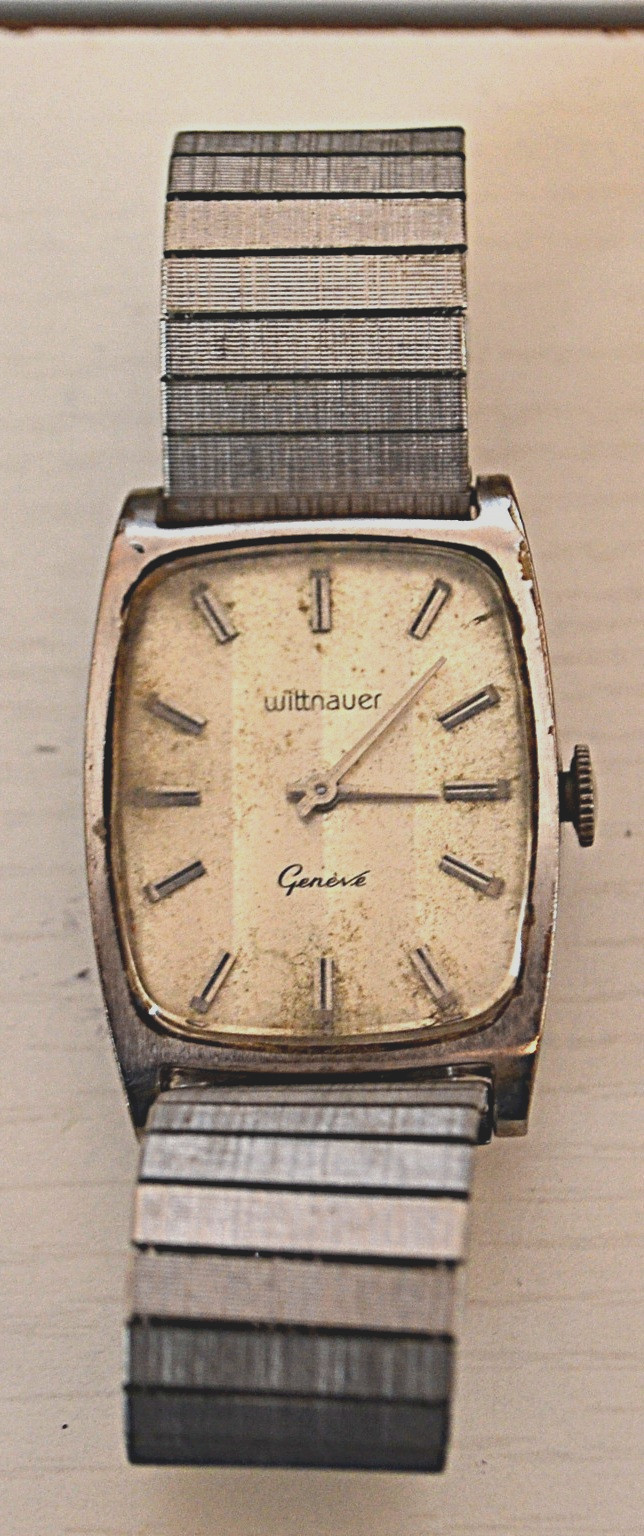 c1960s 1/20 10K GF WITTNAUER GENEVE Model 8k 2600 MAN’S WATCH Restoe / Repair