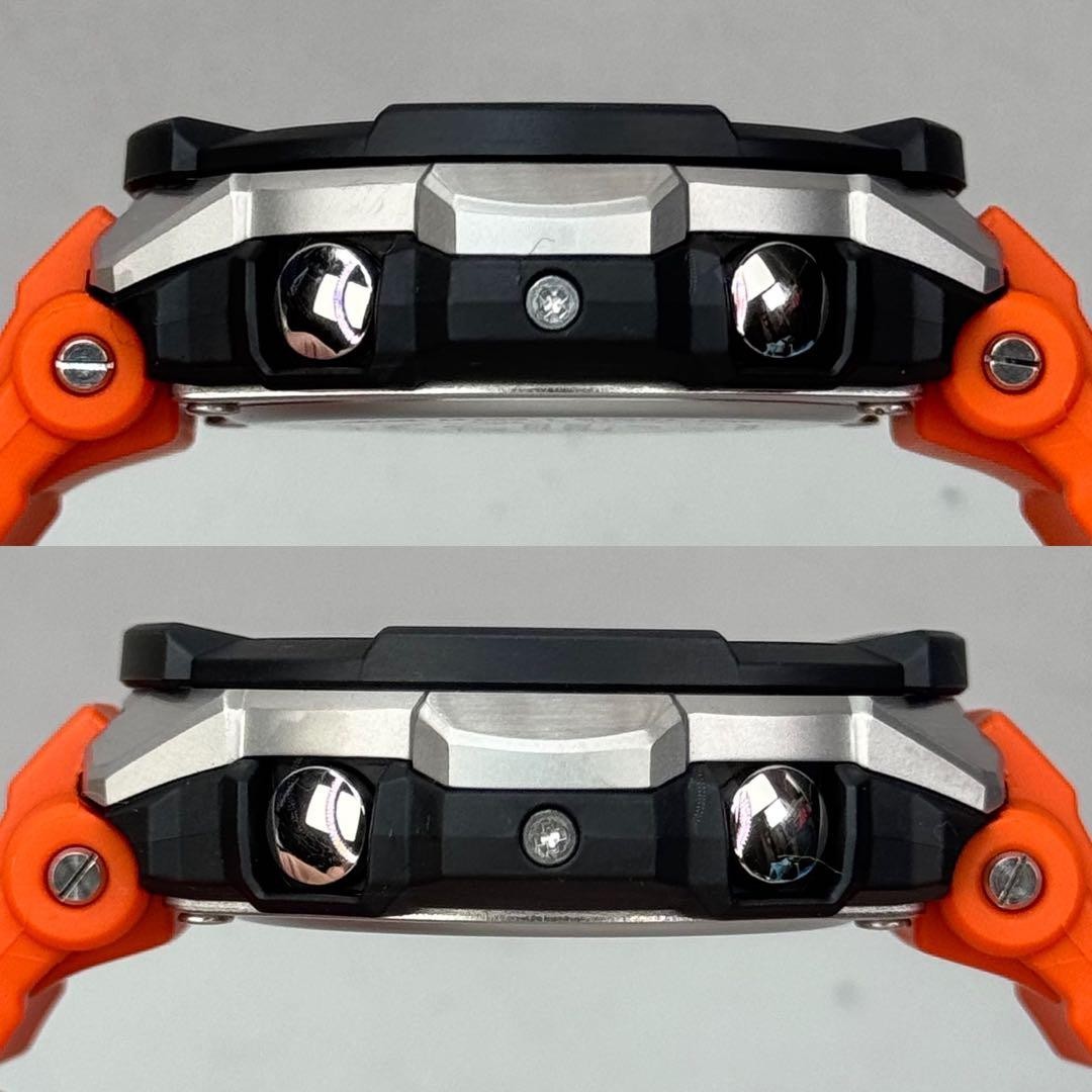 Excellent condition G SHOCK Sky Cockpit Radio Solar GW 3000M Orange