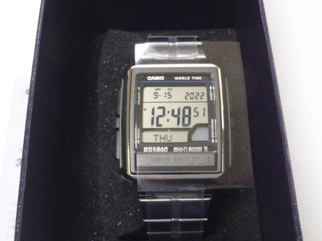 CASIO WAVE CEPTOR Radio Clock Super Illuminator Type WV-59RD-1AJF Men’s Watch
