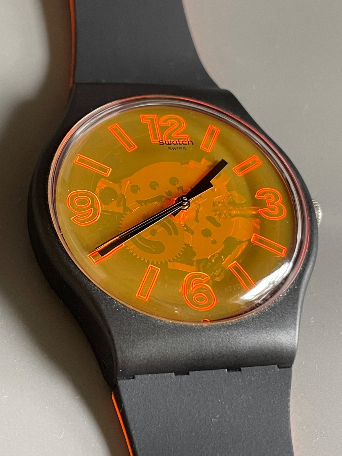 Swatch SUOB164 Orangeboost + SUOB165 Blueboost 2018 Both Unworn Ex Condition