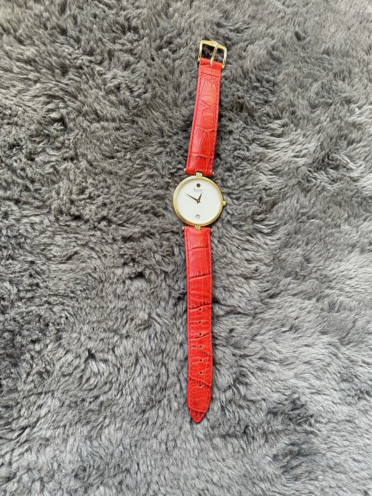Kolber Genève Ladies Swiss Watch – ETA Quartz 7 Jewels Hirsch Duke Strap