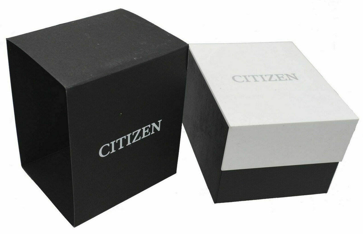 Citizen Gray Dial Chronograph Date Indicator CA4500-24H Leather Band Men’s Watch
