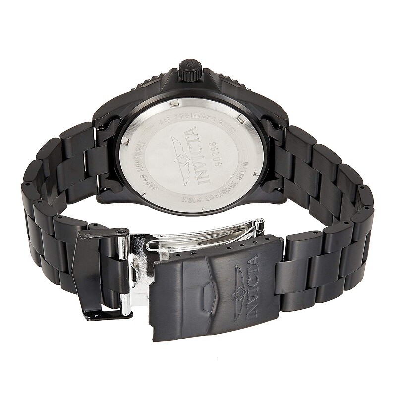 INVICTA PRO DIVER 90296 BLACK/RED/GREY MENS QUARTZ WATCH NEW IN BOX