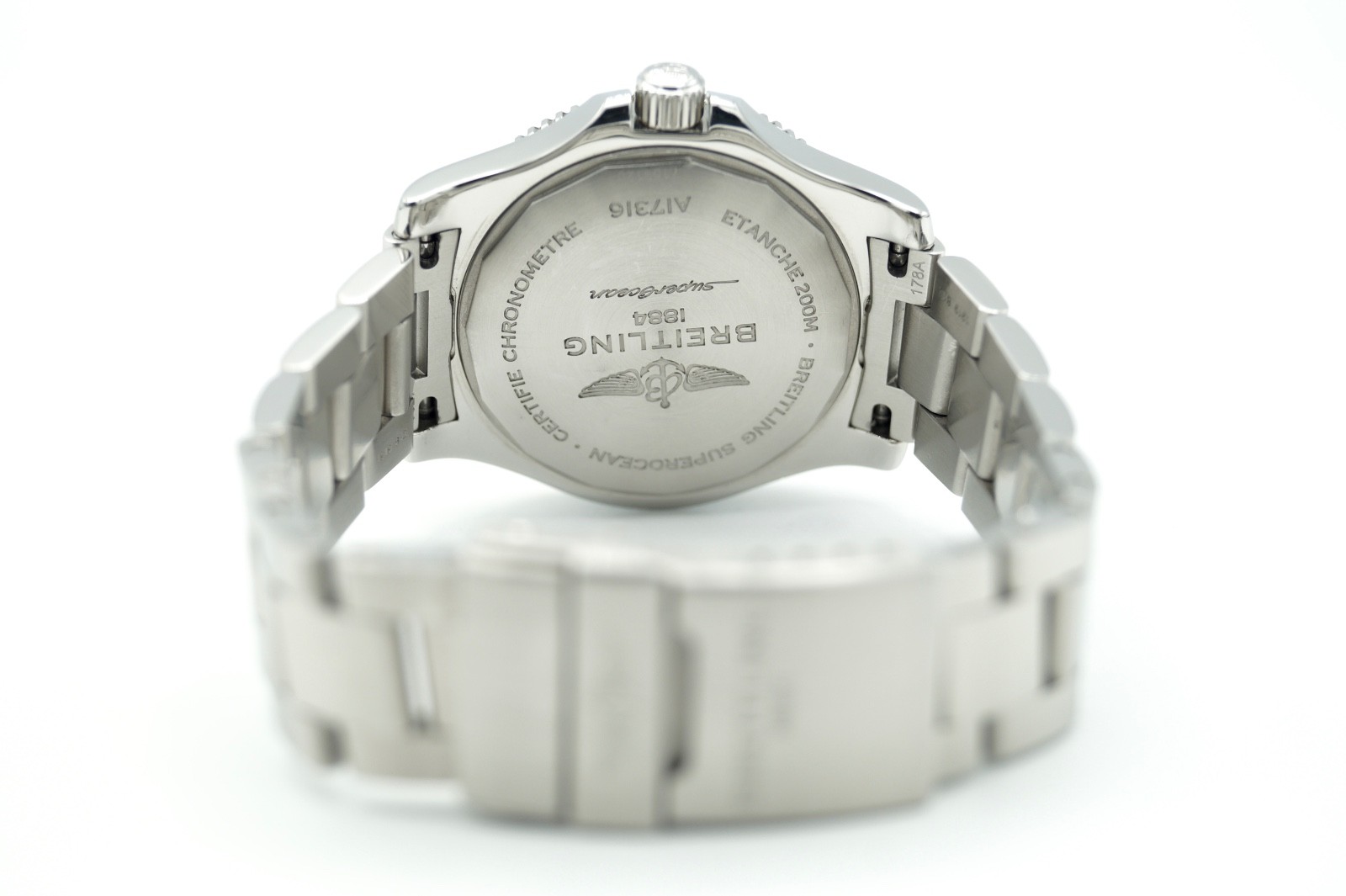 Breitling Superocean A17316 Chronometer Steel Unisex Automatic Watch