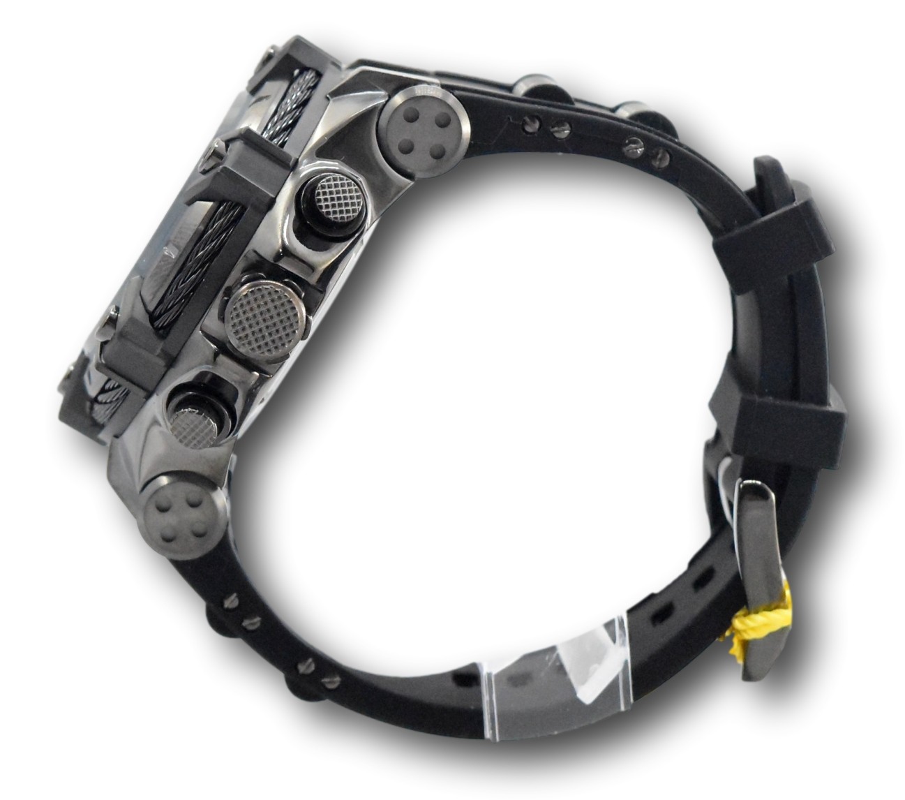 Invicta Bolt Cable Surge Men’s 52mm Triple Black Stealth Chronograph Watch 35550