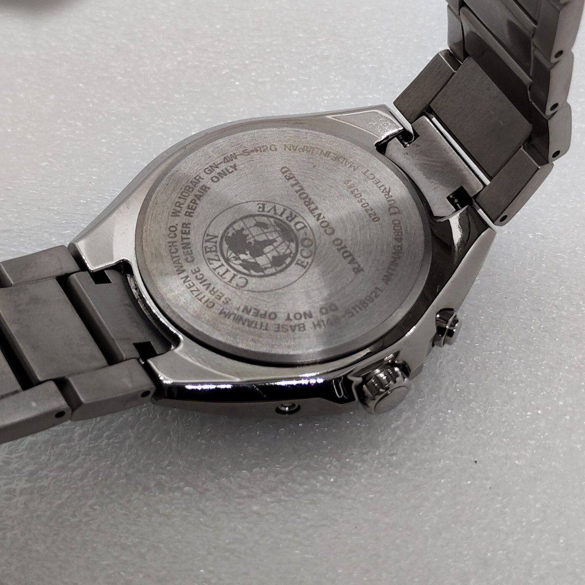 Citizen Attesa CB1120-50F Solar-Powered Titanium Black