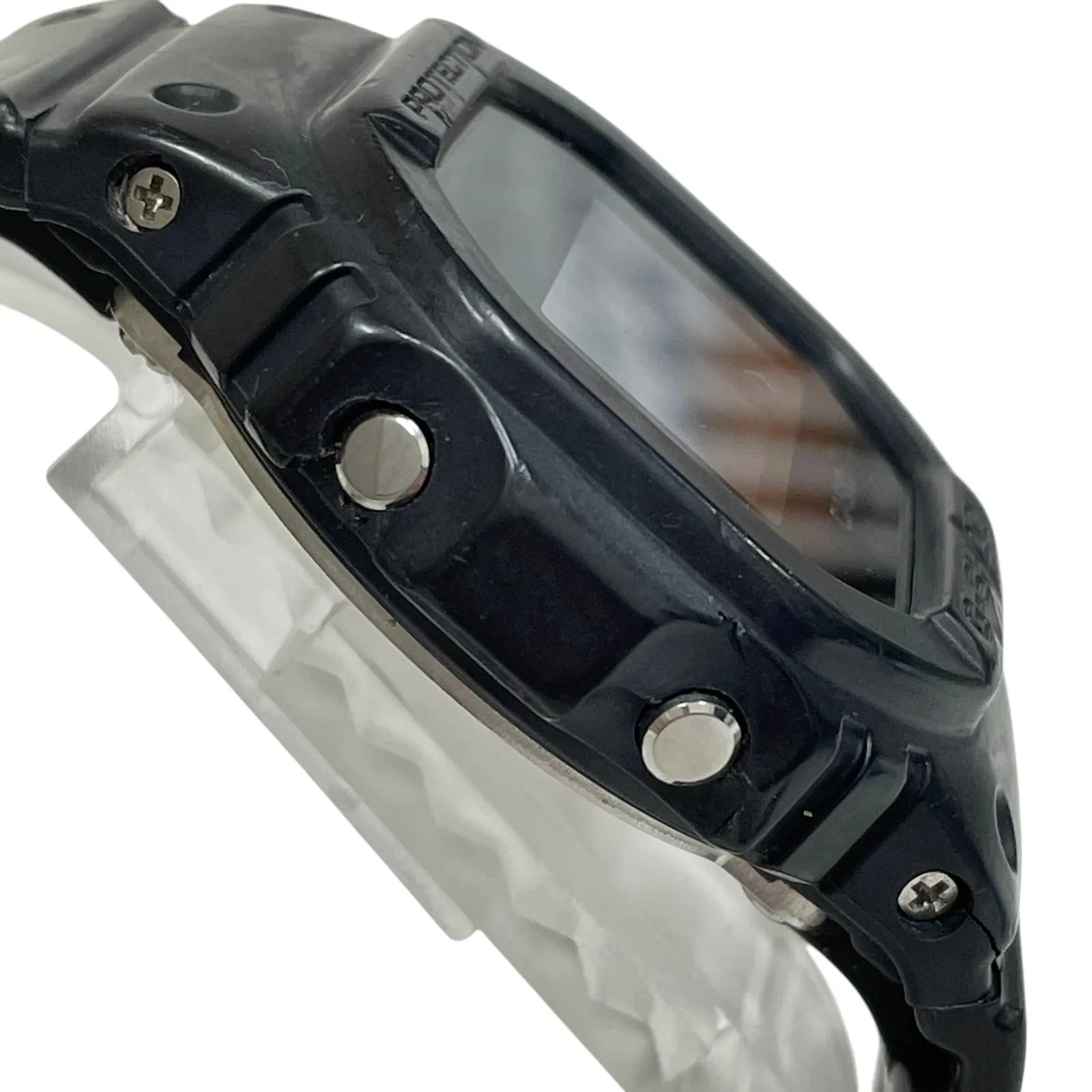 G-SHOCK watch, quartz, solid colors, blackout, DW-5600BB-1JF