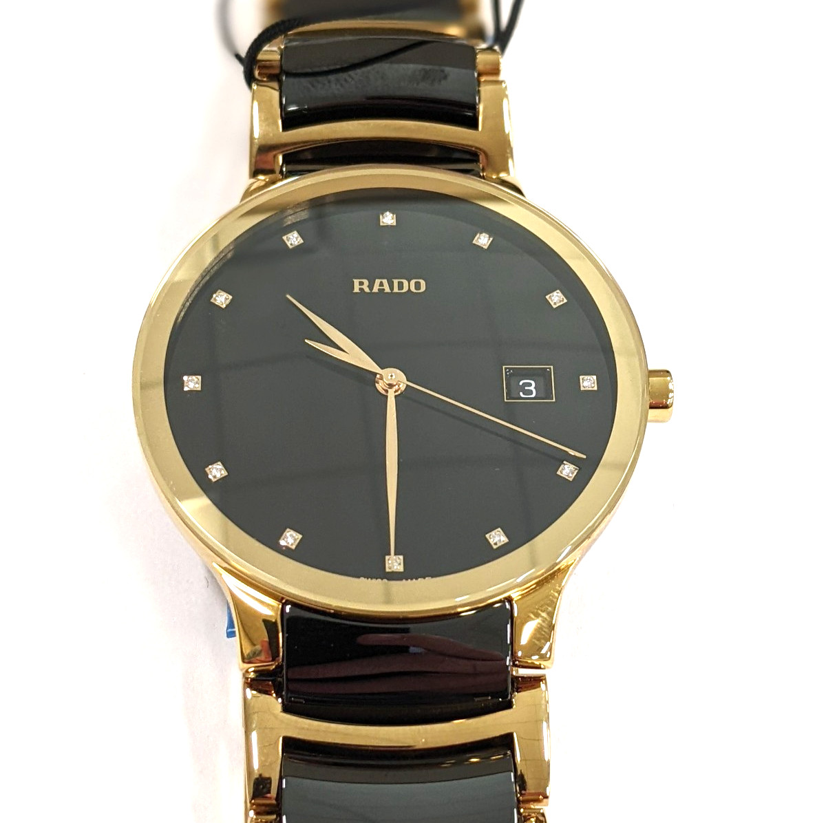 Rado Centrix Diamonds Watch 38mm Quartz R30527762 Retail: $2,200 NEW