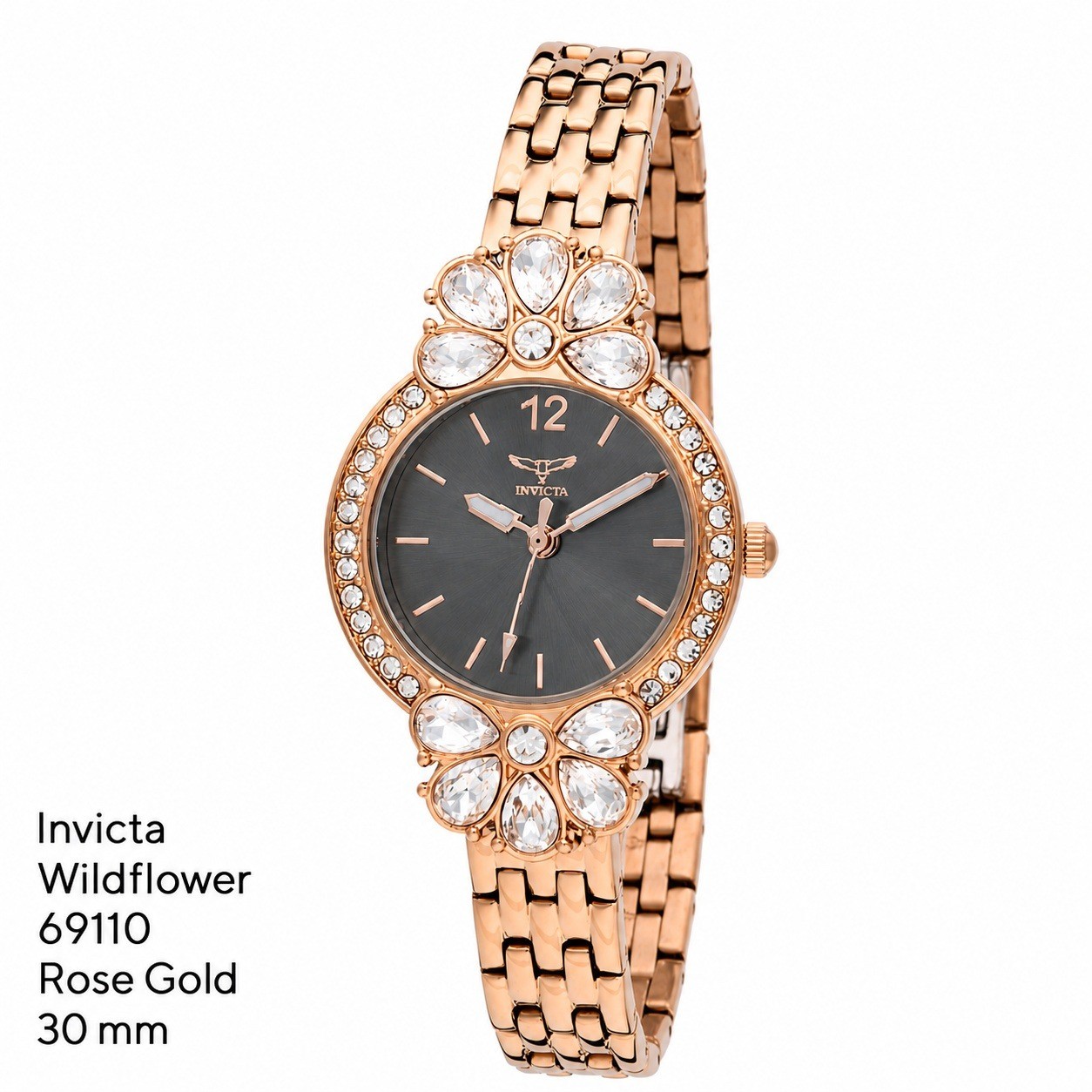 Invicta Wildflower Women’s Watch – 30mm, Rose Gold (69110) #319