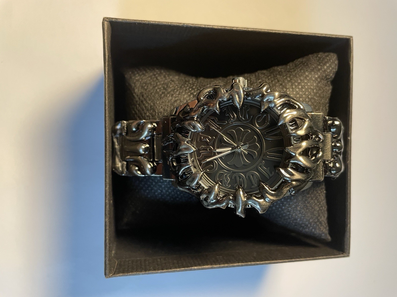Chrome hearts black and silver