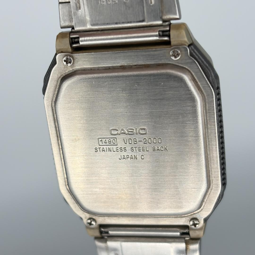 CASIO Data Bank VDB-2000 Touchscreen Quartz Watch
