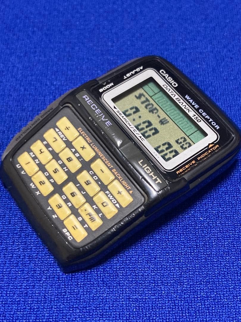 New Battery Casio Wave Ceptor Data Bank 150 DBC-W151 Digital Watch No Band